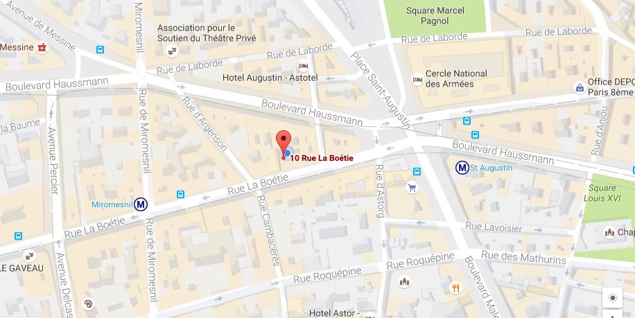 bureaux rue de la Boëtie